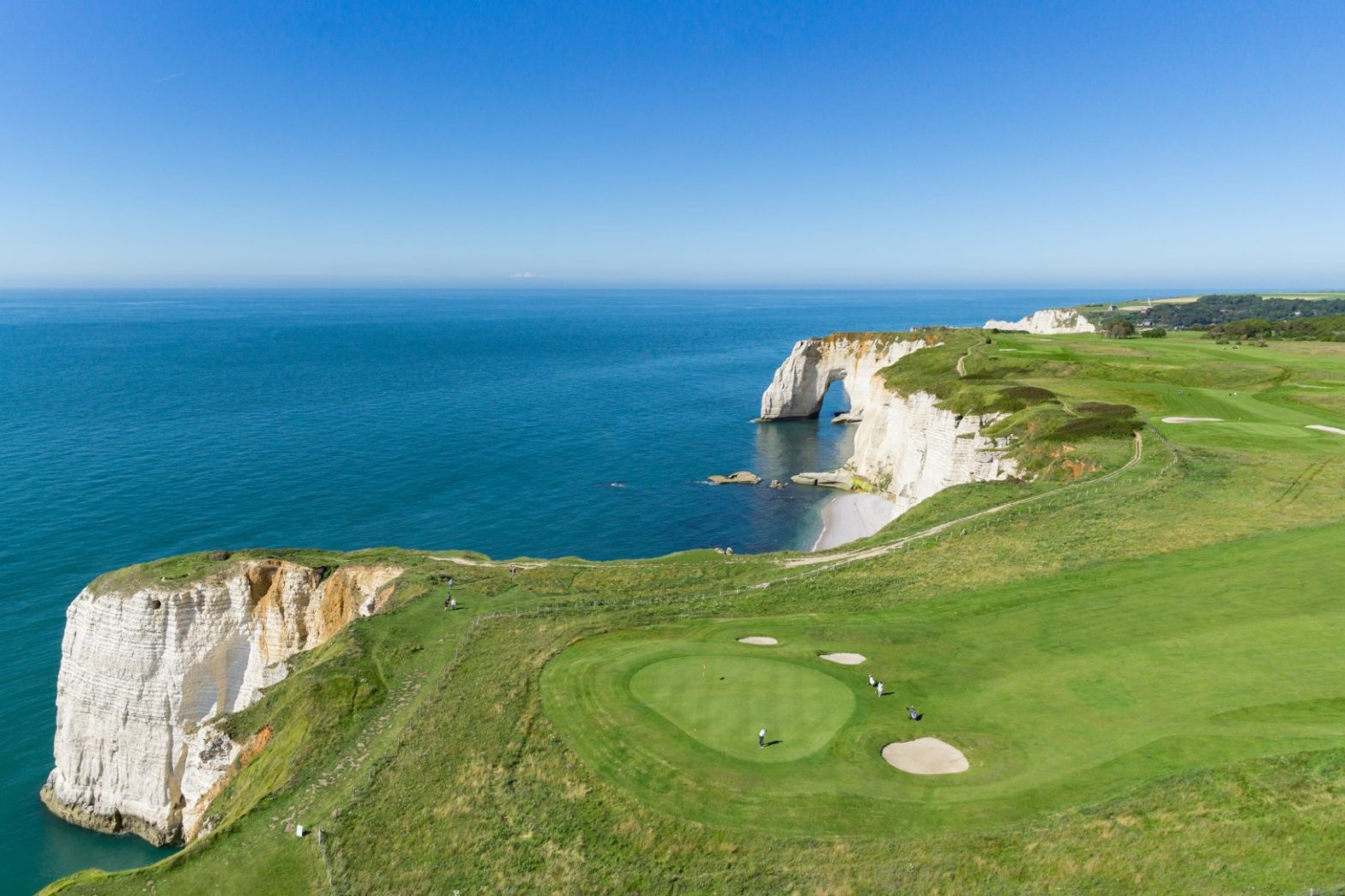 Great golf courses in Normandy region